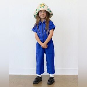 Kids Geometric Patterned Jumpsuit by Noble